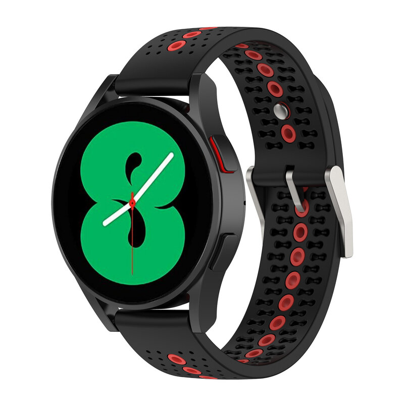 Silikonowa opaska sportowa do Samsung Galaxy Watch 4 klasyczna 46mm 42mm smartwatch grzbietowa bransoletka sportowa Galaxy Watch 4 44mm 40mm opaska