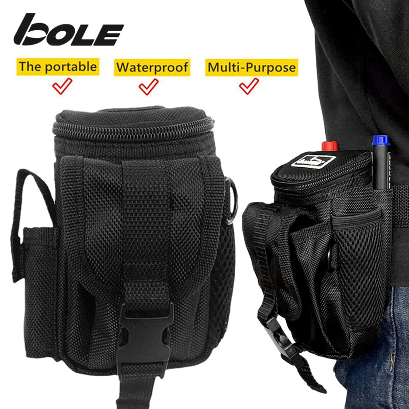 BOLE 소형 도구 허리 가방, 휴대폰 가방, 소형 멀티 미터 허리 가방, 1680D 옥스포드 천, 두꺼운 절묘한 도구 가방