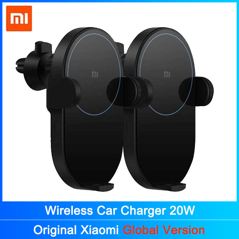Originale Xiaomi Wireless Caricabatteria Da Auto 20W Max Elettrico Auto Pizzico Qi di Ricarica Rapida Mi Caricabatteria Per Auto Senza Fili per Mi 9 iphone X XS