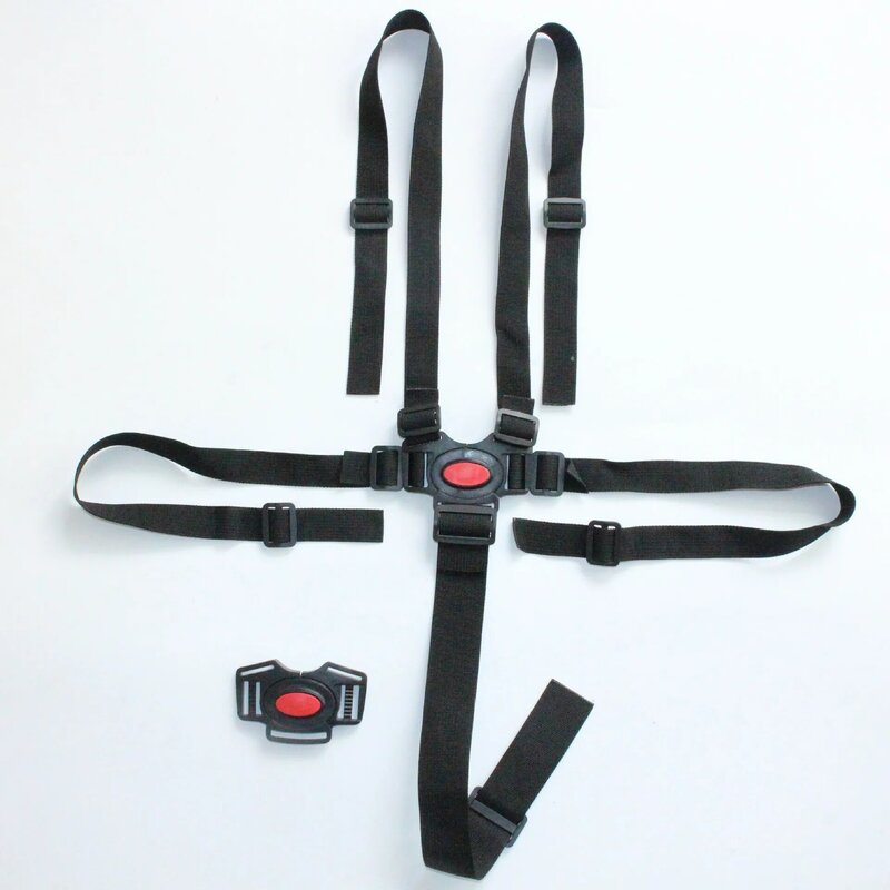 Baby Universal 5 Point Harness seggiolone cintura di sicurezza cinture di sicurezza per passeggino carrozzina Buggy bambini passeggino per bambini