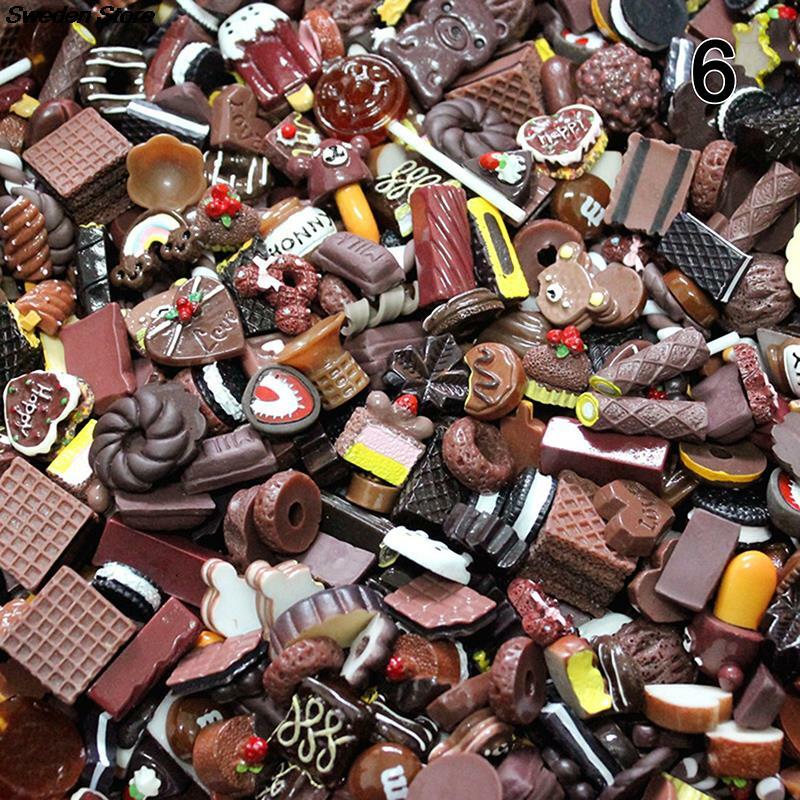 Mini échelle alimentaire mignonne Kawaii Candy matut JxButter, maison de courses, accessoires de décoration artisanale pour la maison, gâteau, jouets de cuisine pour enfants, 10 pièces