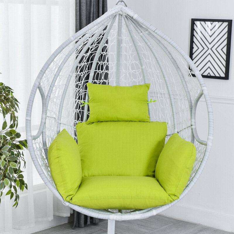 No Stuffing Hanging Basket Chair Cushions Egg Hammock Thick Nest Back Pillow For Indoor Outdoor Patio Yard Garden Beach Office
