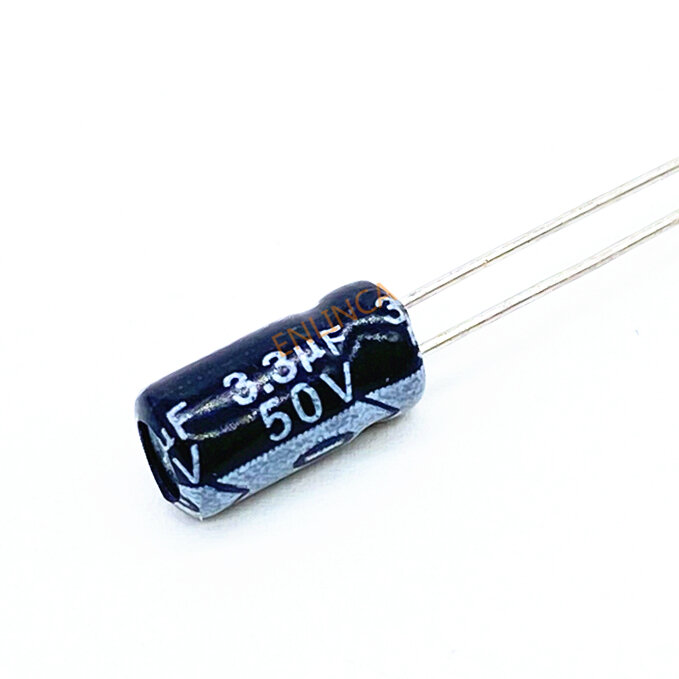 30Pcs/lot50V 3.3UF 4*7  high frequency low impedance aluminum electrolytic capacitor 3.3uf 50V 20%