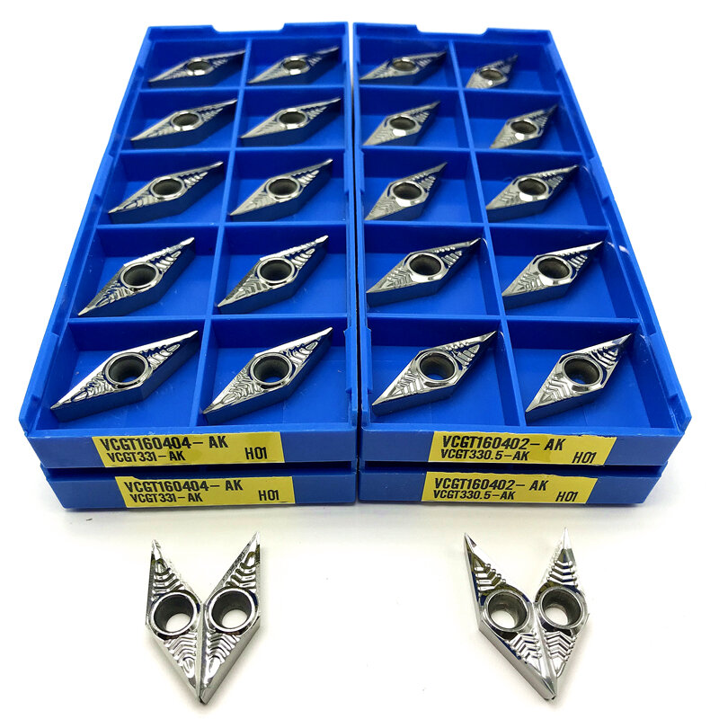 VCGT160402 VCGT160404 VCGT160408 AK H01 Aluminum Internal Turning Tool Lathe Tools VCGT High Quality Aluminum Inserts Cutting