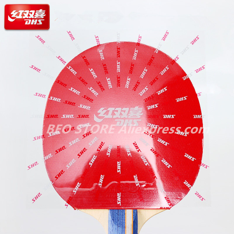 DHS-Película protectora de goma para tenis de mesa, juego de palas de ping pong, accesorios, 10 unidades