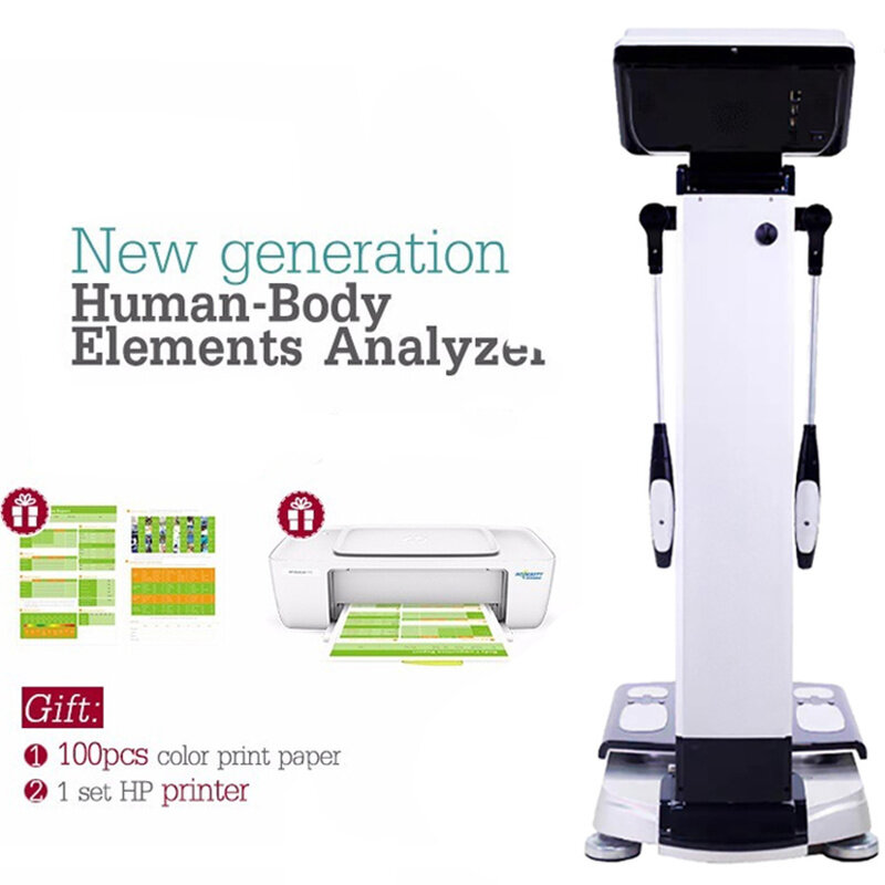 2020 dobrej jakości analizator tkanki tłuszczowej/analizator składu ciała/maszyna analizująca element ciała dla salonu piękności