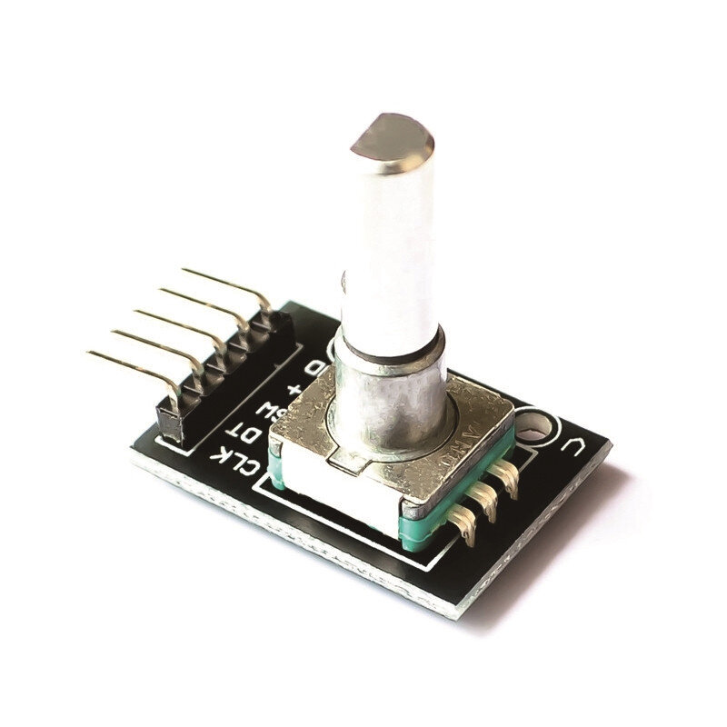 Módulo Codificador rotativo de 360 grados para placa de desarrollo de Interruptor de Sensor de ladrillo Arduino KY-040 con pines