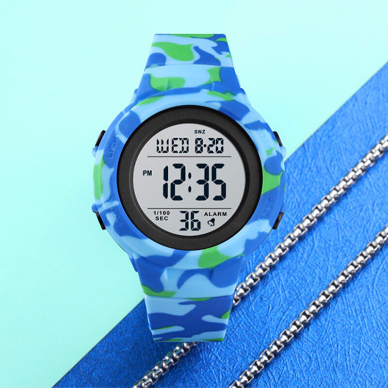 Skmei Dual Time Digitale Sport Horloges Heren 5bar Waterdicht Schokbestendig Mannen Horloges Uur Fashion Casual Reloj Hombre 1615