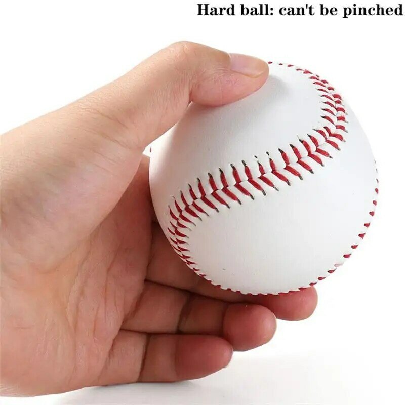 Bolas de béisbol N ° 9 hechas a mano, productos de Fitness, seguridad blanca, juego de práctica de equipo para hombre