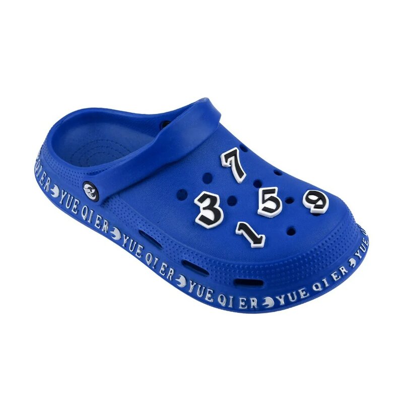 Original 0-9 Numbers Shoes Charms Decorations For Croc Accessories Buckle Kids Adults Gifts