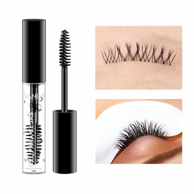 SANIYE Eyebrow Styling Gel Cosmetics Clear Waterproof Transparent Eyebrow Fixed Gel Long Lash Lifting Eyelash Fix Gel Makeup
