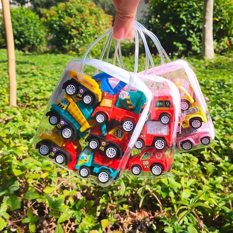 6 pz/pacco mini-ritorno tirare indietro automobili bella personalità soprattutto creativo modello di simulazione giocattoli per bambini inerzia regalo di compleanno