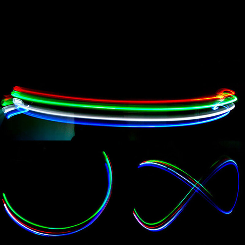 موضة جديدة ملونة Led مهرجان عيد ميلاد احتفال متعة حلقة إصبع ضوء مضيئة الأطفال مضيئة لعبة 5 قطعة اللون عشوائيا
