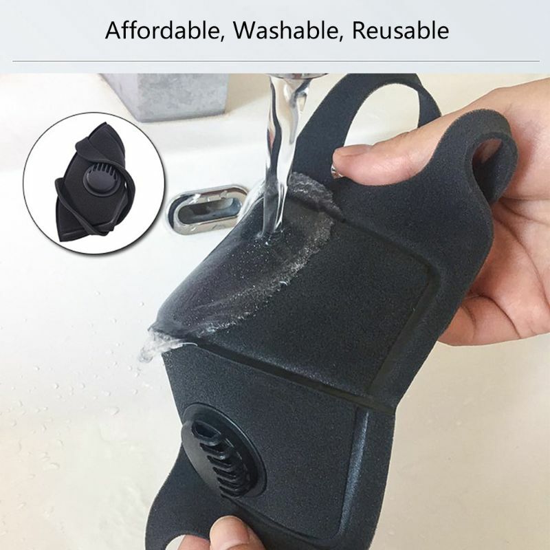 1Pc PM2.5 Beschermende Gezichtsmasker Anti Stof Rook Herbruikbare Masker Ademend Unisex