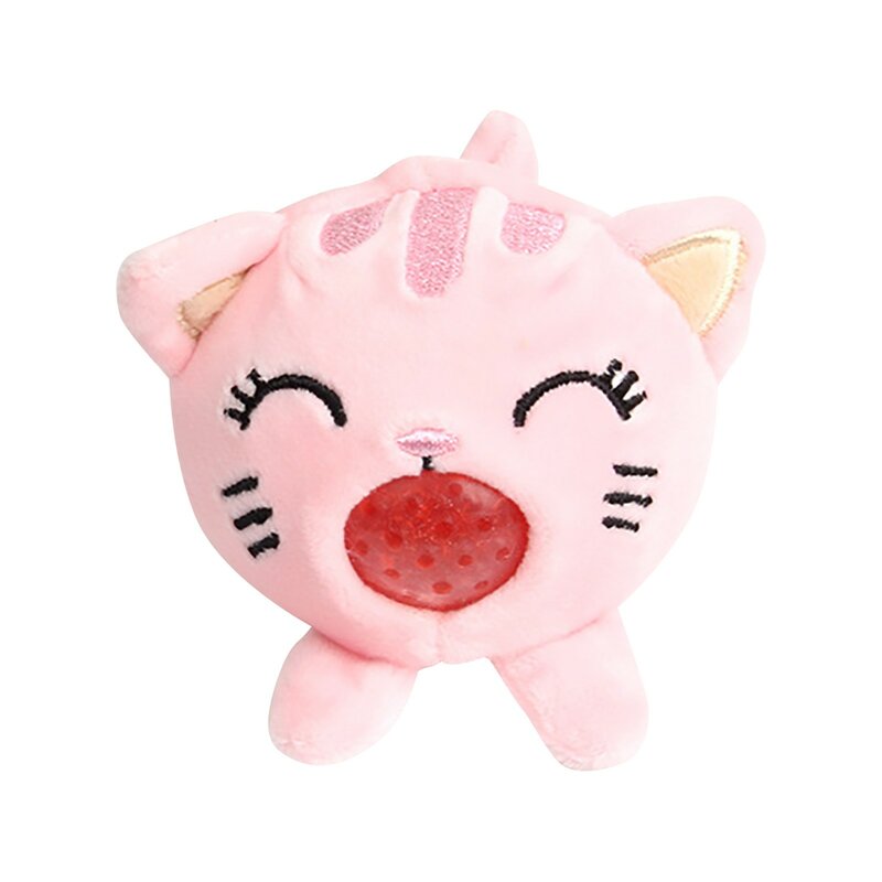 Cute Plush Vent Ball Kawaii Fidget Toys Small Animal Pinch Decompression Ball Festival Gift 2ml Stress Relief For Kids Adults
