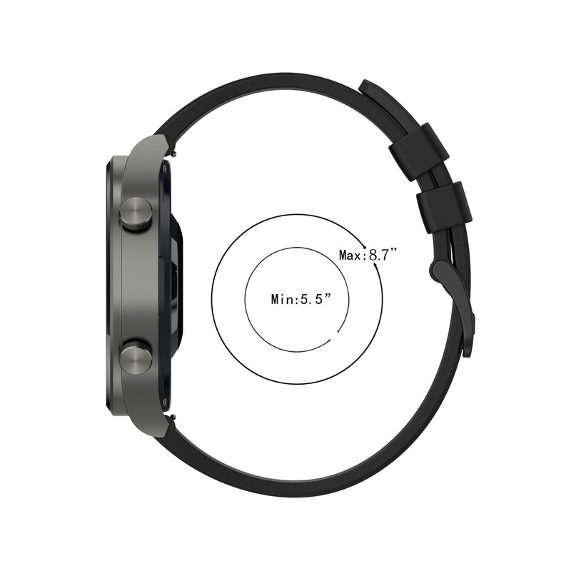 Remplacement officiel du bracelet en silicone pour Huawei Watch 4, GT3, GT4 2, 46mm, bracelet de montre d'origine Pro, bracelet, bracelet, 22mm