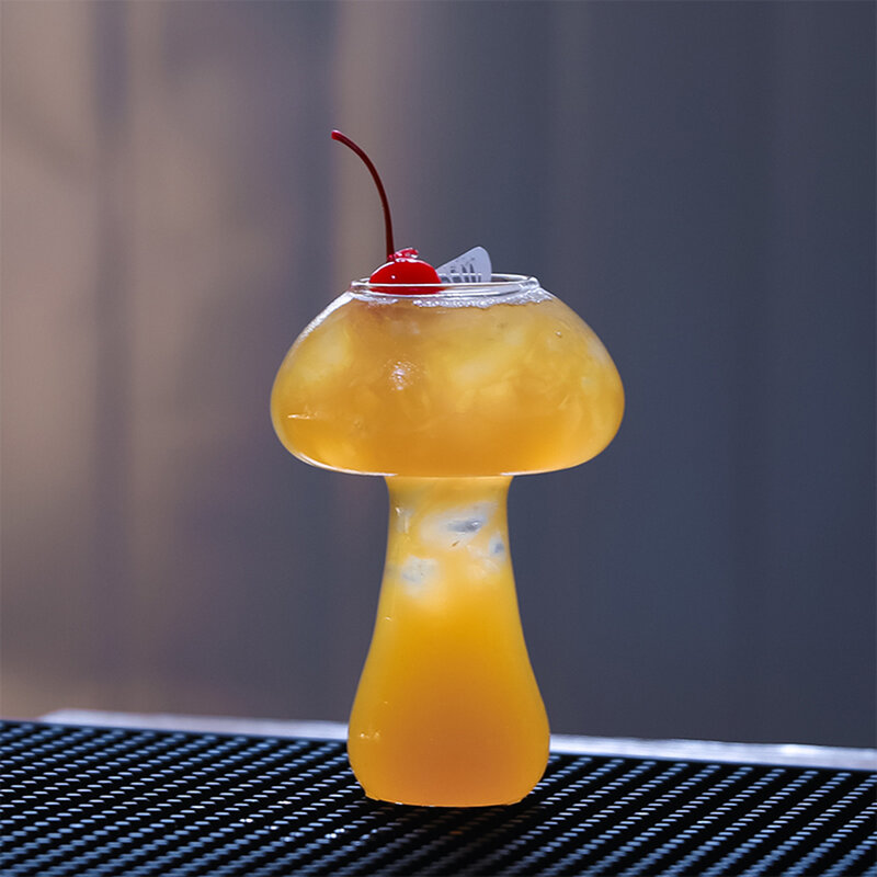 Mushroom Cocktail Glass Molecular Gastronomy Bar Rectification Bartender Special Beer Wine Glasses Goblet Cooler Cup