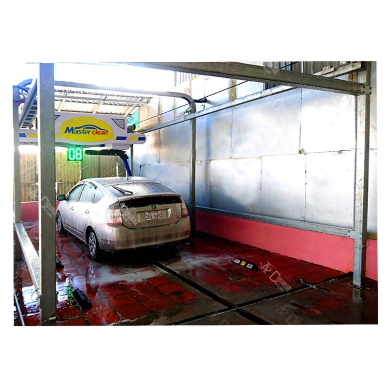 Máquina da lavagem de carro de dericen dws3 com secador da cera para o posto de gasolina