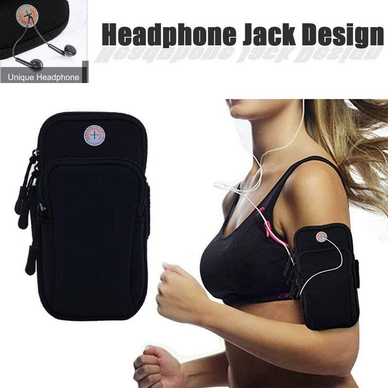 Universal 6" Running Armband Phone Case Holder High Quality Phone Bag Jogging Fitness Gym Arm Band for iPhone Samsung Huawei