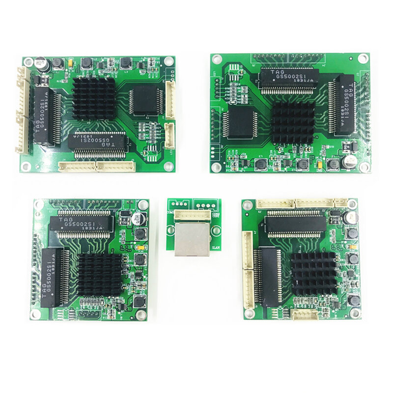 Ethernet Schalter Modul 5 Ports Unmanaged10/100/100 0mbps PCBA bord OEM Auto-sensing Ports PCBA board OEM Motherboard 5 Ports