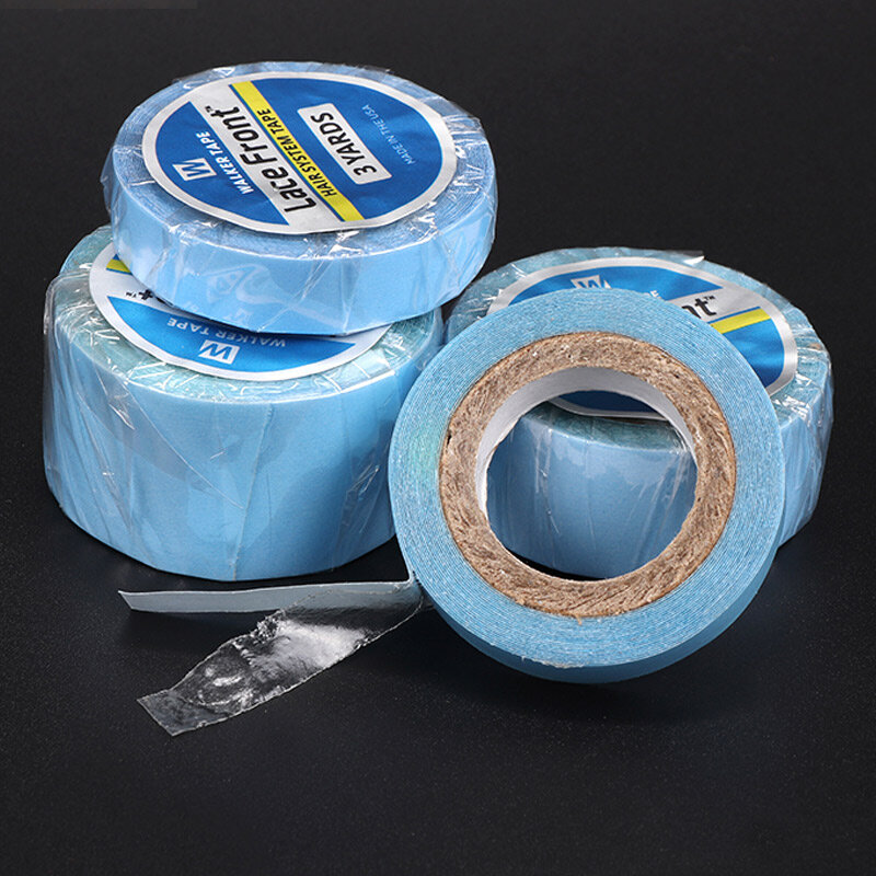 Ultra Hold Adhesive Lace Wig Tape, Glue Hair System Tape para Toupee Perucas, 3 jardas por rolo, preço de atacado, melhor qualidade