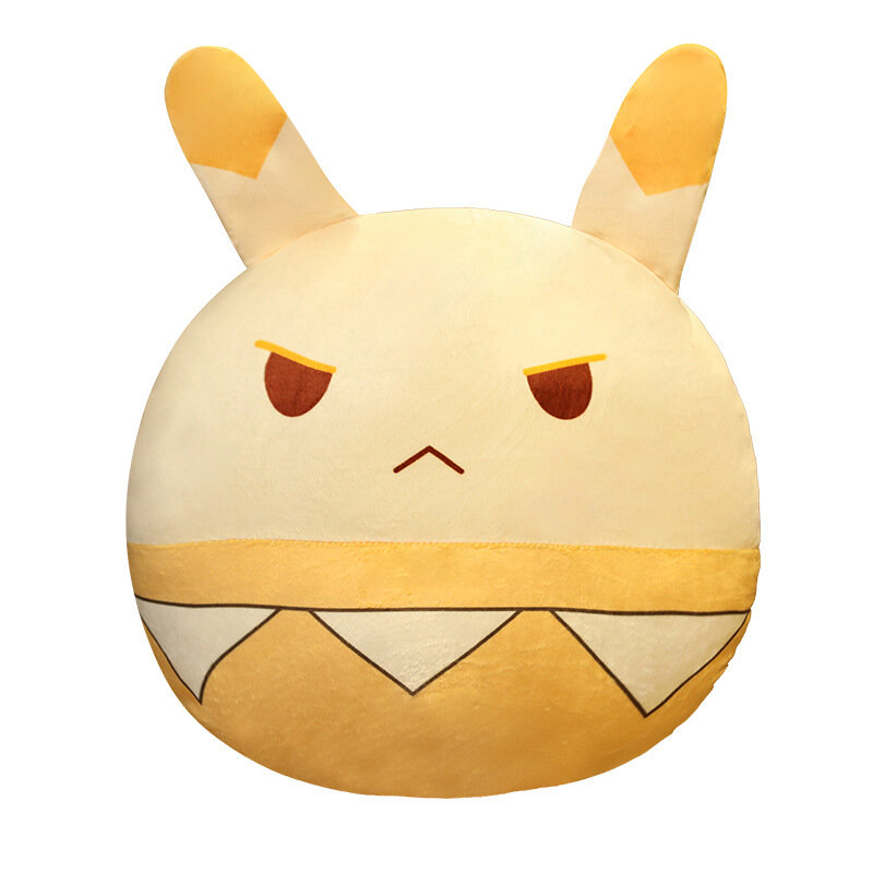 Plush Anime Genshin Impact Slime Cosplay Prop Accessories Bouncing Bomb Plush Toy Keychain Bouncing Bomb Rabbit Pillow Kids Toys