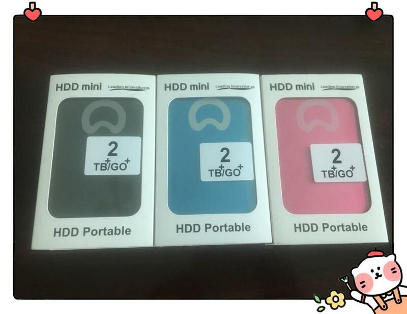 2019 HDD 2TB Cassa del Metallo USB 2.0 Del Computer Portatile Mobile Hard Disk 1tb Hard Disk Esterni 2000G di Monitoraggio externo di Immagazzinaggio di trasporto libero