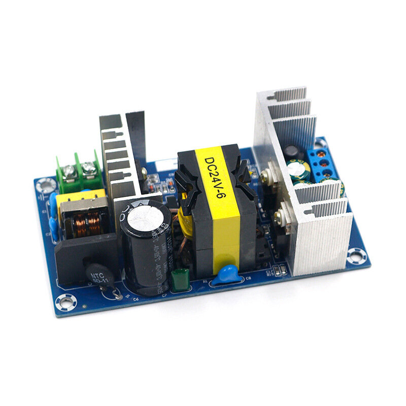 24V6A switching power supply board 150W high-power industrial power supply module bare board 110V/220V to 24V