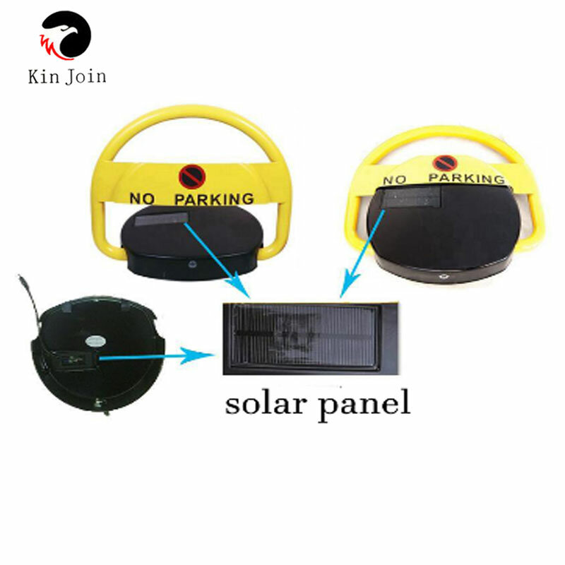 KinJoin Portable Solar Remote Control Parking Space Protector Car Parking Lock