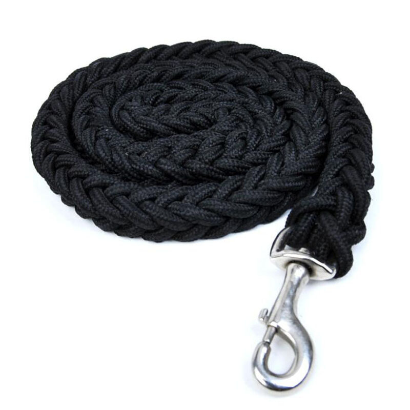 115cm Lrge And Medium-Sized Dog Leash Shepherd Round Rope Braided Wear-Resistant Bite-Resistant Thick Short Rope Pet Supplies