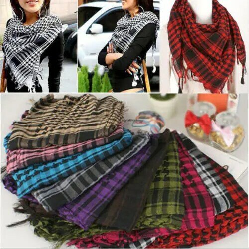 Зимние Повседневные модные шарфы, 2021, для женщин, мужчин, арабский шемаг, кеффие, палестинский шарф