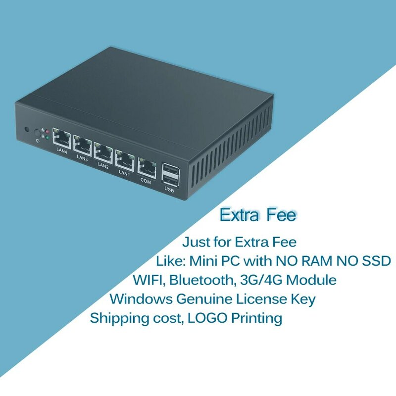 Lien de Routeur avec Frais Supplémentaires, pour PAS de RAM, PAS de SSD, MINI PC, Module WIFI BLUETOOTH, 1 $ de Différence de Prix