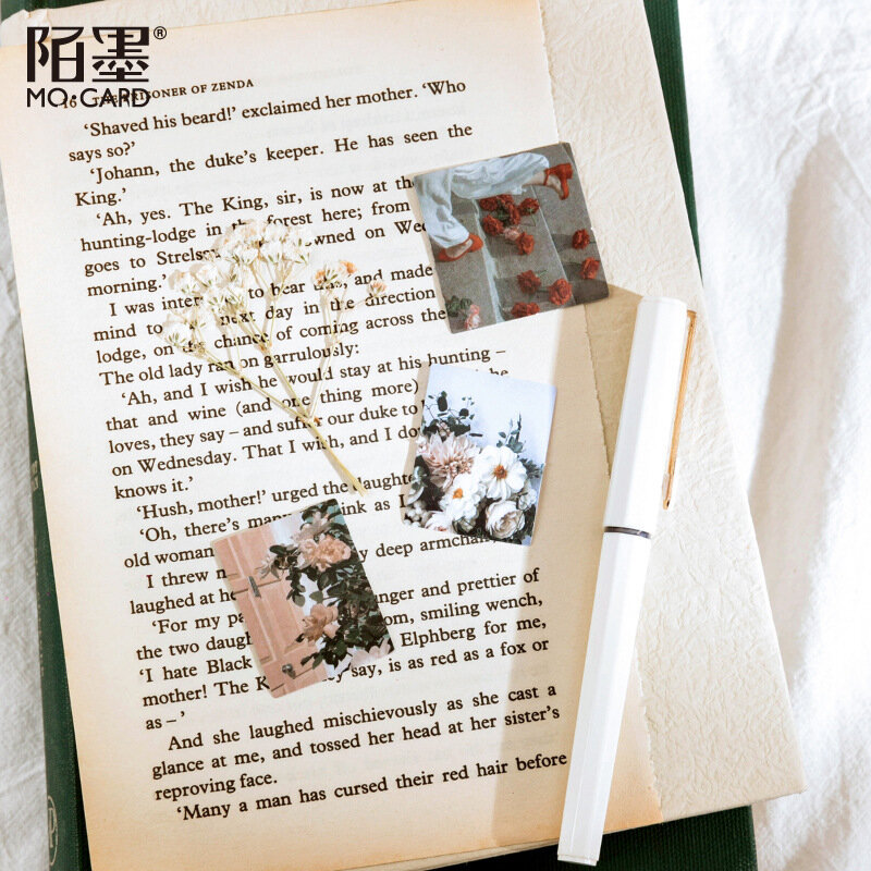 Бумажные наклейки, 46 шт./кор., милые цветы, эстетическое украшение, дневник в стиле Скрапбукинг