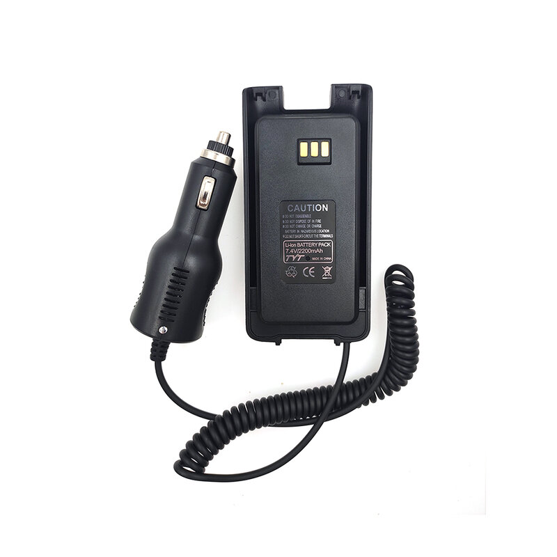 100% оригинал высокое качество MD-UV390 автомобильное зарядное устройство батарея eliminator для TYT MD-390 двухдиапазонный DMR радио