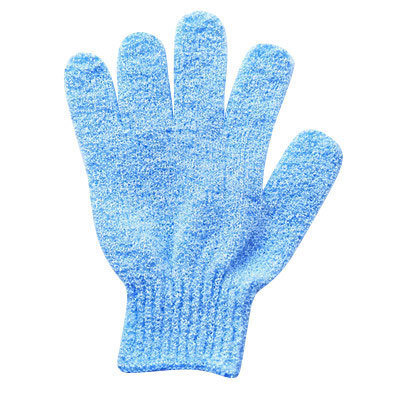 10 paia di guanti da bagno in Nylon guanti da bagno esfolianti guanti da massaggio prodotti per la pulizia del bagno