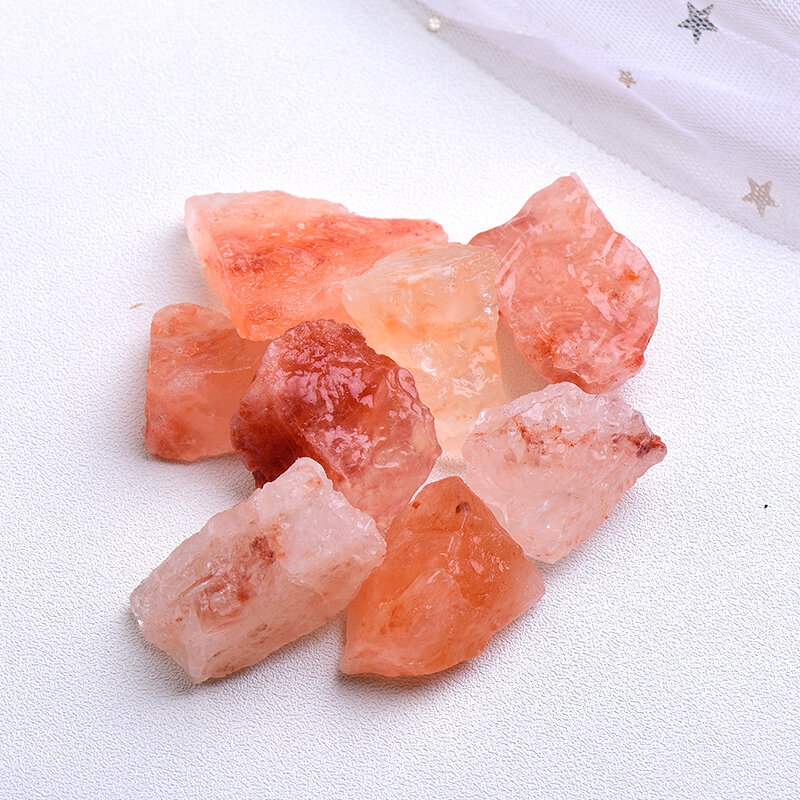 Minorganisateur de quartz en cristal naturel, roche brute, pierre de guérison Reiki, décoration de la maison, forme irrégulière, spécimen, alanding yst rose, 1 pièce