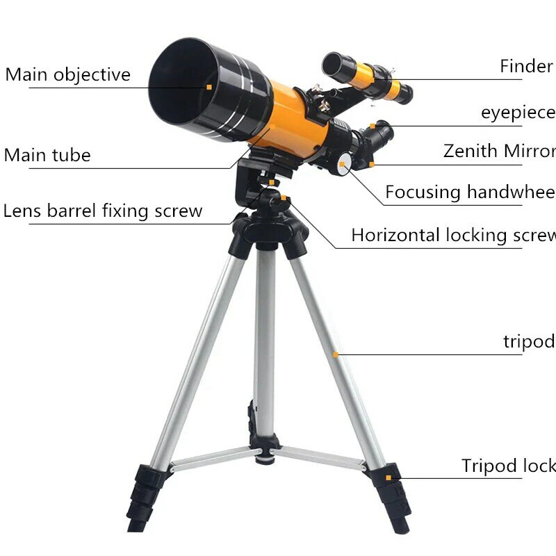 Лидер продаж 70300, астрономический телескоп, высококачественный профессиональный телескоп с высокой четкостью для наблюдения за звездами, м...