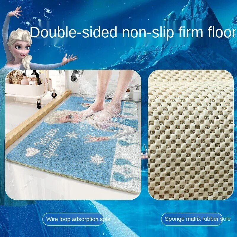 Disney  Baby Play Mat Door Mat PVC Non-slip Bath Mat Cute Kitchen Rugs Bedroom Carpets Decorative Stair Mats Crafts