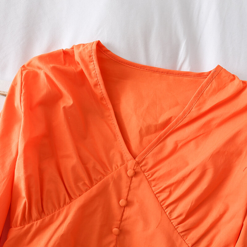 Camisa feminina vintage e elegante, roupas para primavera, 2020, coreana, blusa feminina, tops, zt5358