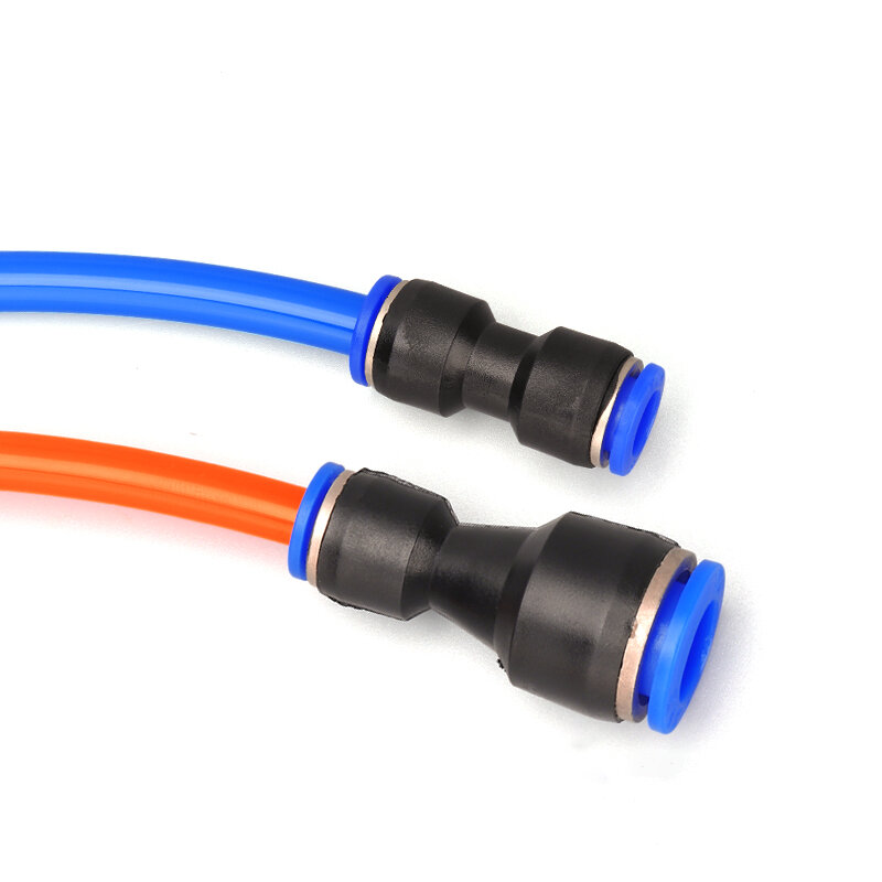 Pneumatic Fittings Fitting Plastic Connector PU 4mm 6mm 8mm 10mm For Air water Hose Tube Push in Straight Gas Quick Connection