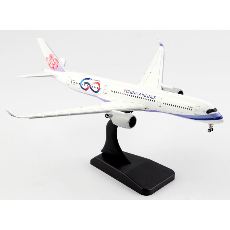 1:400 Legering Collectible Vliegtuig Gift Jc Wings XX4168A China Airlines Airbus A350-900XWB Diecast Vliegtuigen Model B-18917 Flappen Down
