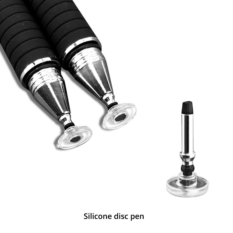 Стилус FONKEN, ручка для планшета с сенсорной головкой, сменный проводящий стилус на присоске, аксессуары, ручка для экрана с рисунком