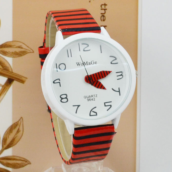 WoMaGe นาฬิกาผู้หญิงนาฬิกานาฬิกาลำลองผู้หญิงแฟชั่นนาฬิกาหนังนาฬิกา Bayan Kol Saati Relogio Feminino Reloj Mujer