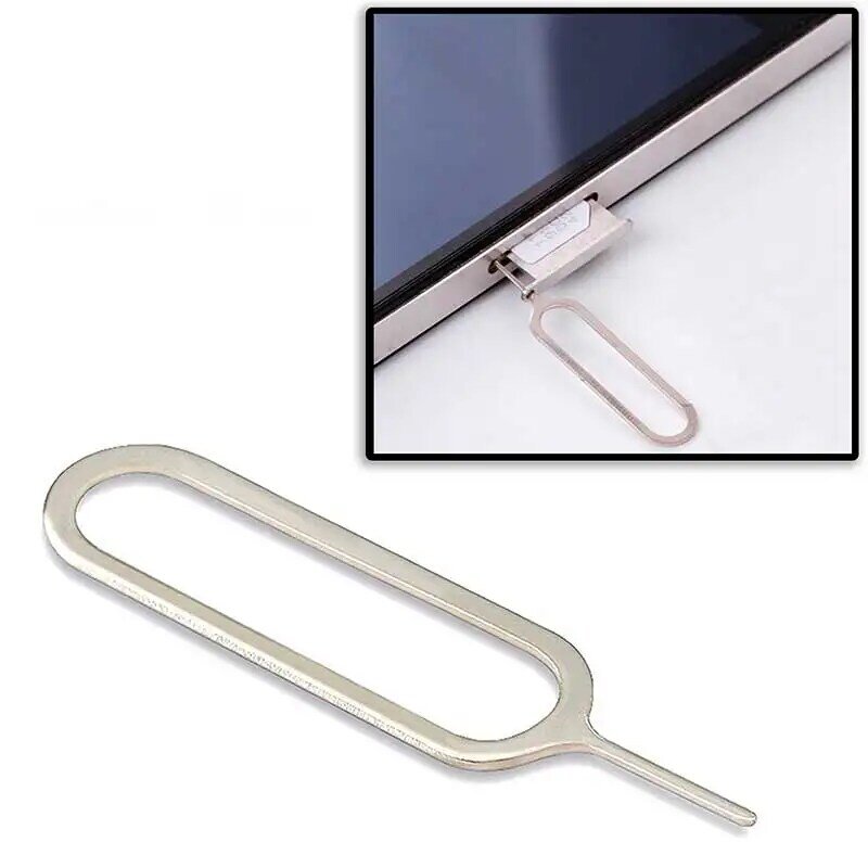 10pcs Slim Sim Card Tray Pin Eject Removal Tool Needle Opener Ejector for Most Smartphone  EIG88