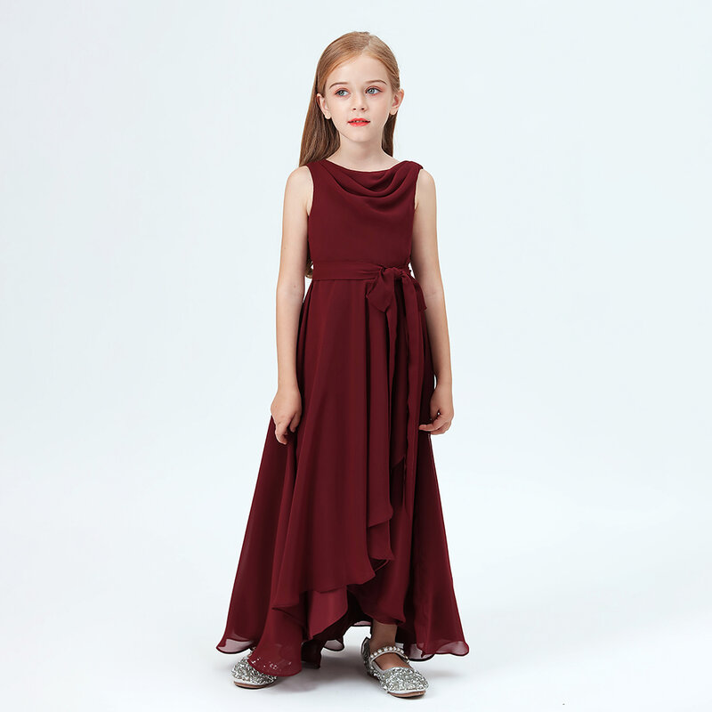 Đầm Voan Công Chúa 2-14 Tuổi Trẻ Em Áo Váy Cho Bé Gái Năm Mới Trang Phục Hóa Trang Rước Lễ Lần Đầu Trẻ Em Quần Áo Cưới đầm