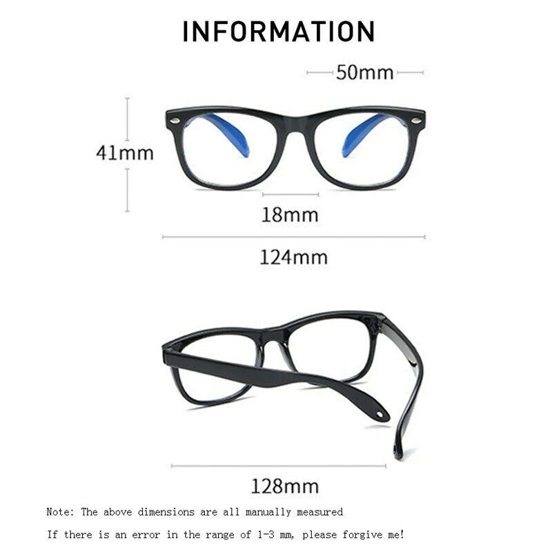 Zilead Kids okulary komputerowe niebieskie światło filtr blokujący okulary do gier silikonowe ramki okulary dziecko Anti-Blue Ray Eyewear