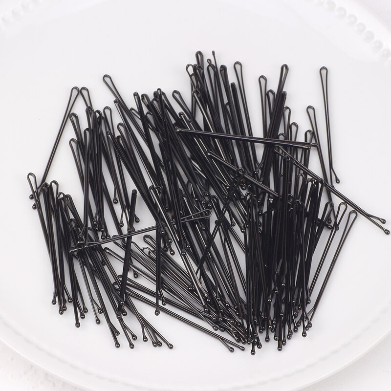 30 pcs Black Hairpins For Women Hair Clip Lady Bobby Pins Invisible Wave Straight Hairgrip Barrette Styling Tools Accessories