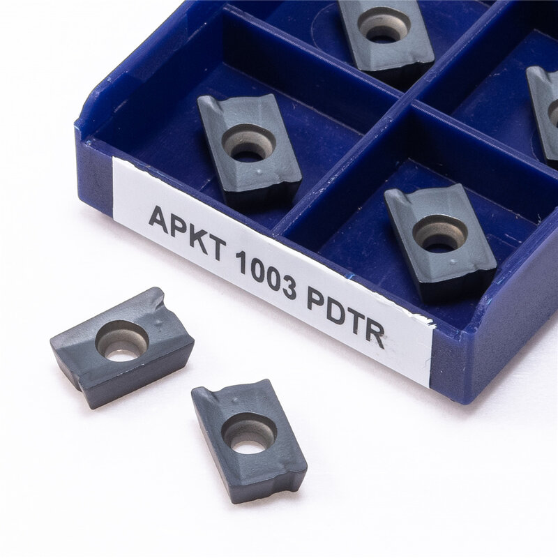 Herramienta de torneado APKT1003 PDTR LT30, inserto de carburo, herramienta de corte CNC, inserto de fresado APKT 1003/1135, herramientas de torno de metal, inserto de torneado