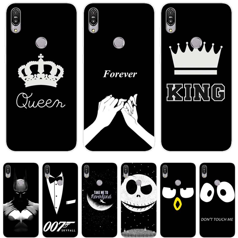 Newly King Clear Soft TPU For Asus Zenfone Max Pro M1 ZB601KL ZB602KL Case Cover Matte Painting Cases Coque Capinhas Etui