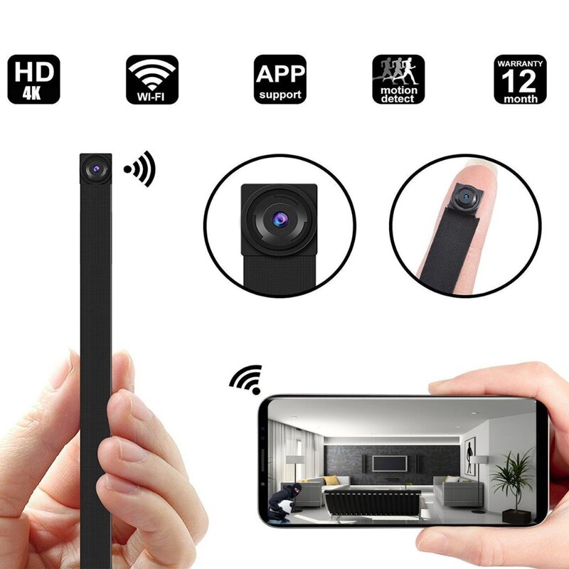 Qzt mini módulo de câmera wifi 1080p sem fio infravermelho visão noturna câmera filmadora ir micro câmera secreta pequeno mini wifi ip cam